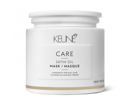 KEUNE CARE SATIN OIL Kaukė sausiems, porėtiems plaukams, 500 ml KEUNE CARE SATIN OIL Kaukė sausiems, porėtiems plaukams, 500 ml